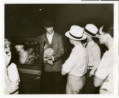 Photograph of Howard Hughes in Wichita, Kansas, July 4, 1938