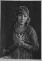Professional photograph of unknown film star: photographic print