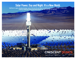 SolarReserve Crescent Dunes Brochure