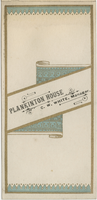 Plankinton House menu, November 28, 1880