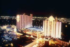 Slide of the Union Plaza Hotel, Las Vegas, circa 1980s