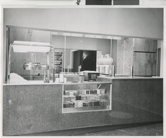 Photograph of the concessions stand of the Fremont Theatre, Las Vegas (Nev.), 1950s-1960s