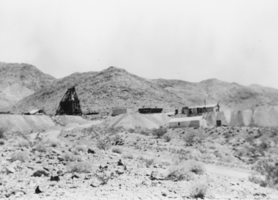 Standard Slag Mine and Mile above Tecopa, California: photographic print