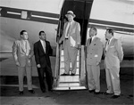Lawrence A. (Pat) Hyland arrives at Culver City to take over as General Manager of Hughes Aircraft Company. The later success of Hughes Aircraft. is usually credited to Hyland's effective leadership and management.