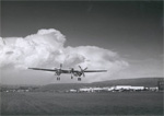 The second XF-11 taking off