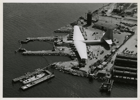 Photograph of the Hughes Flying Boat, Long Beach, California, June 23, 1947