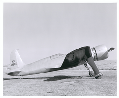 Photograph of Hughes H-1 Racer, November 14, 1945