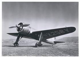 Photograph of Hughes H-1 Racer, November 1, 1945