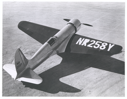 Photographs of the top of the Hughes H-1 Racer, 1945Photo