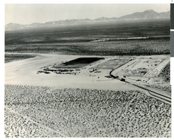 Aerial photograph of the Hughes Aircraft plant, Tucson, Arizona, 1951