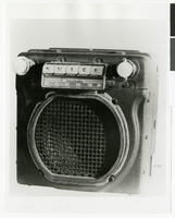 Photograph of a vintage Buick radio, circa 1940s