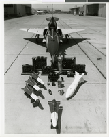 Photograph of a F-106 plane, circa 1959-1972