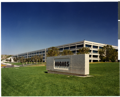 Photograph of Hughes Electronics corporate headquarters, 1997