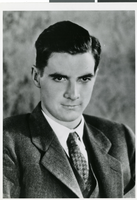 Portrait photograph of young Howard Hughes