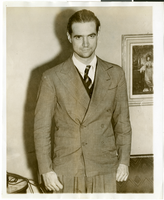 Photograph of Howard Hughes, January 1936