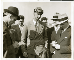 Photograph of Howard Hughes, 1936