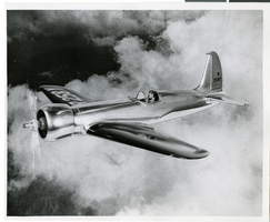 Photograph of aircraft rendering, 1930-1950