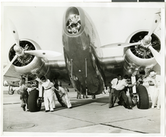 Photograph of the Lockheed 14 aircraft, July 10, 1938