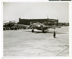 Photograph of the Lockheed 14 aircraft, July 29, 1938