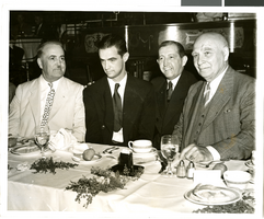 Photograph of a banquet for Howard Hughes, Los Angeles, August 1, 1938