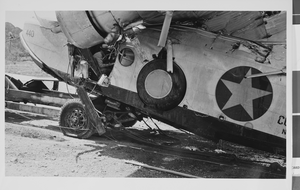 Photograph of Howard Hughes's Sikorsky S-43 at Lake Mead, circa 1943