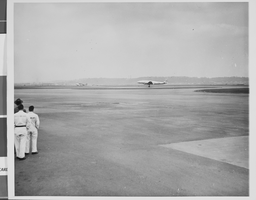 Photograph of the TWA Transcontinental plane, circa 1943