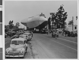 Photograph of Howard Hughes' Hercules, Hawthorne, California, June 16, 1946