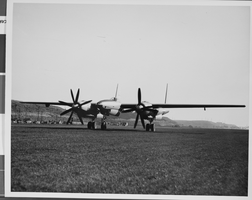 Photograph of Howard Hughes' XF-11, California, circa 1946