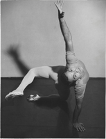 Photograph of  Vassili Sulich in a dance pose, 1950s