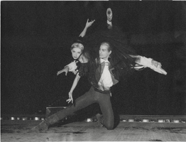 Photograph of Tessa Beaumont and Vassili Sulich performing in the ballet "Cyrano de Bergerac," Paris, France, 1959