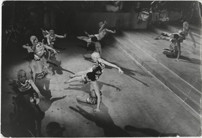 Photograph of  dancers performing an unidentified ballet, 1950s