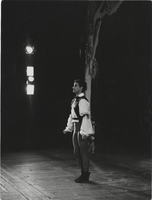 Photograph of Vassili Sulich performing in the ballet "La Dryade," Rio de Janeiro, Brazil, 1959