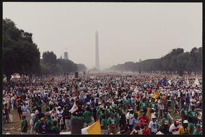 Photographs of Solidarity march and sit-in Washington D.C., Culinary Union, Las Vegas (Nev.), 1991 August 31-September 01 (folder 1 of 1)