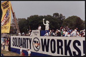 Photographs of "Solidarity Works" march, C, Culinary Union, Washington (D.C.), 1991 (folder 1 of 1)