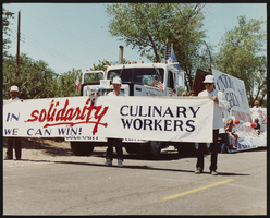 Photograph of Henderson Day parade, Culinary Union, Las Vegas (Nev.), 1990s (folder 1 of 1)