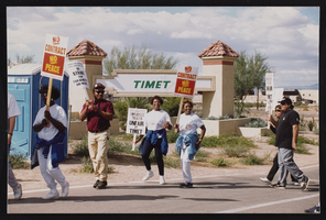 Photographs of Timet picketing, Culinary Union, Las Vegas (Nev.), 1990s (folder 1 of 1)