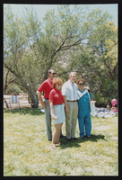 Photographs of Meeting with Senator Harry Reid at park, Culinary Union, Las Vegas (Nev.), 1992 July 18 (folder 1 of 1)