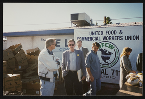 Photographs of United food and commercial workers union food drive, Culinary Union, Las Vegas (Nev.), 1990s (folder 1 of 1)