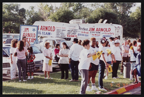 Photographs of Culinary Union Election: 226 Election Day, Las Vegas (Nev.), 1990 May (folder 1 of 1)