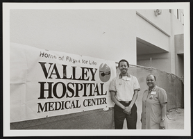 Photographs of Valley Hospital Shop Stewards: James Irby and Cleather Manning, Culinary Union, Las Vegas (Nev.), 1990s (folder 1 of 1)