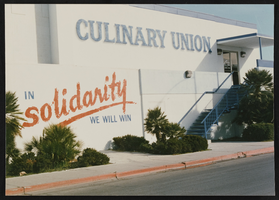 Photograph of Union hall, Culinary Union, Las Vegas (Nev.), 1990s (folder 1 of 1)