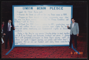 Photographs of "Union Again" meeting, Culinary Union, Las Vegas (Nev.), 1990s (folder 1 of 1)
