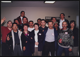 Photographs of Rio Casino contract negotiating team, Culinary Union, Las Vegas (Nev.), 1990s (folder 1 of 1)