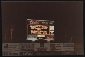Photographs of Baseball night, Culinary Union, Las Vegas (Nev.), 1992 July 16, (folder 1 of 1)