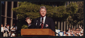 Photographs of President Clinton and Vice President Al Gore, Culinary Union, Las Vegas (Nev.), 1992 (folder 1 of 1)