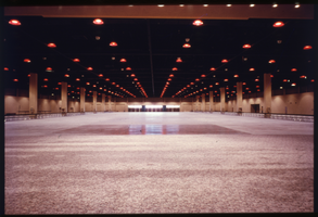 Color view of convention/expo vendor space.