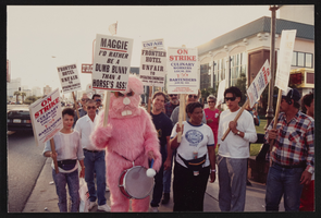 Photographs of Frontier Strike, Culinary Union, Las Vegas (Nev.), 1991 November (folder 1 of 1)