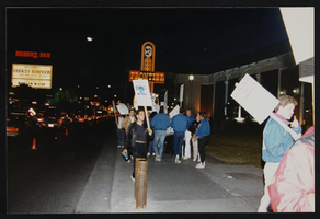 Photographs of Frontier line rally, Culinary Union, Las Vegas (Nev.), 1992 March 21 (folder 1 of 1)