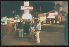 Photographs of Frontier Strike Halloween, Culinary Union, Las Vegas (Nev.), 1992 October 31 (folder 1 of 1)