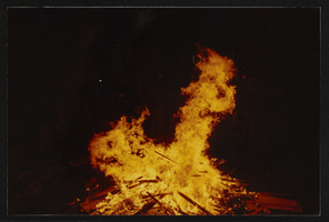 Photograph of Frontier Strike fire, Culinary Union, Las Vegas (Nev.), 1990s (folder 1 of 1)